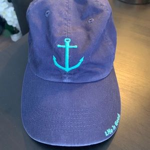 Life is good anchor hat